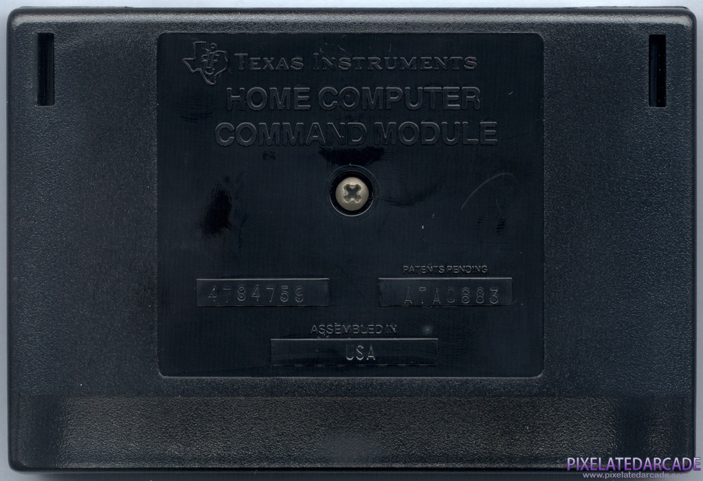 TI Invaders Cover Art: Back TI Invaders Cover Art: Back