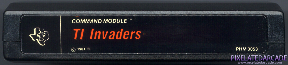 TI Invaders Cover Art: Top TI Invaders Cover Art: Top
