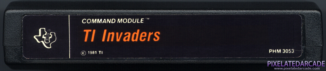 TI Invaders Cover Art: Top TI Invaders Cover Art: Top