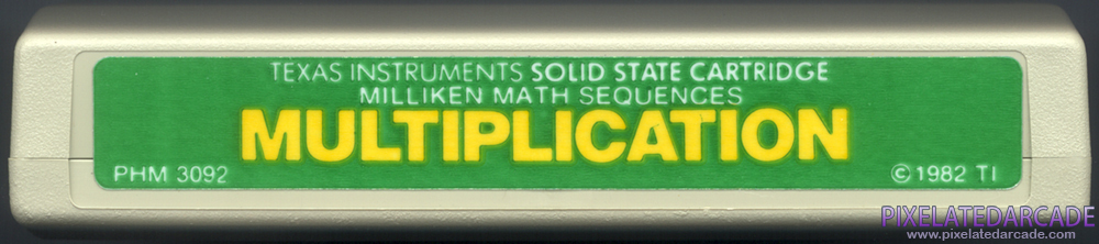 Milliken Math Sequences: Multiplication Cover Art: Top