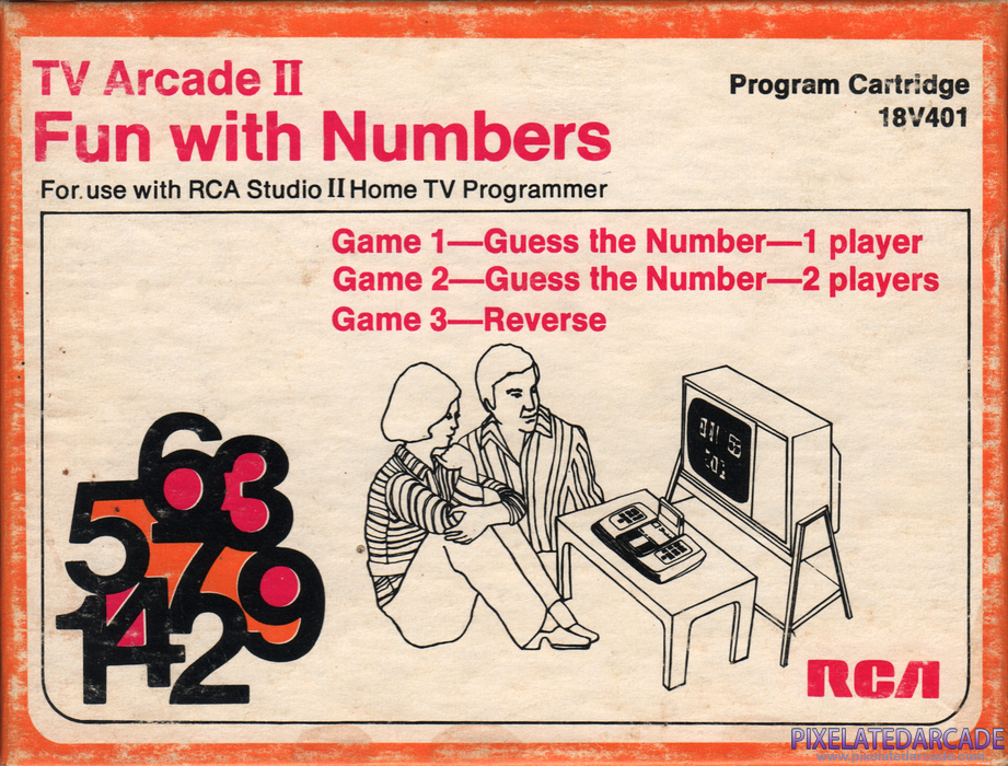 TV Arcade II: Fun with Numbers Cover Art: TV Arcade II: Fun with Numbers Cover Art: