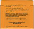 Disk Sleeve - Prodigy demo - Back