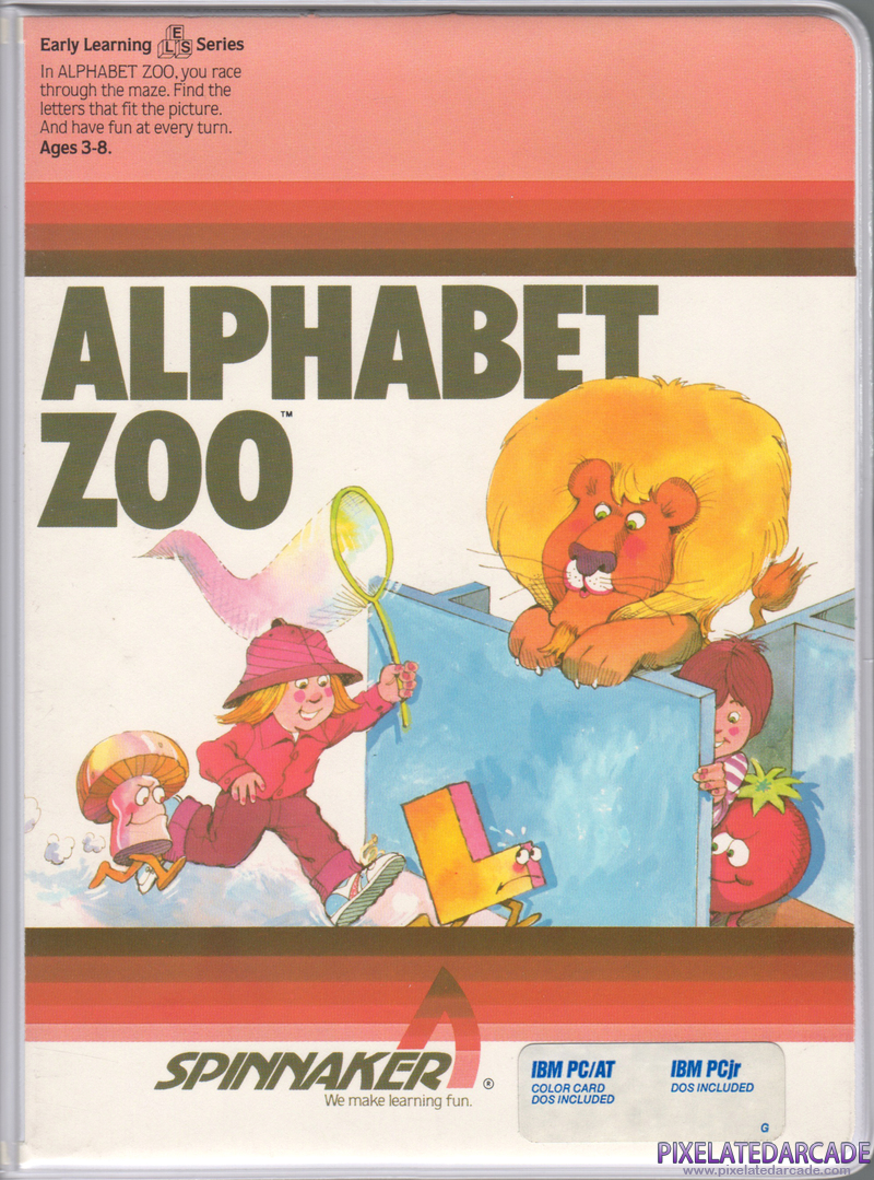 Alphabet Zoo Cover Art: Alphabet Zoo Cover Art:
