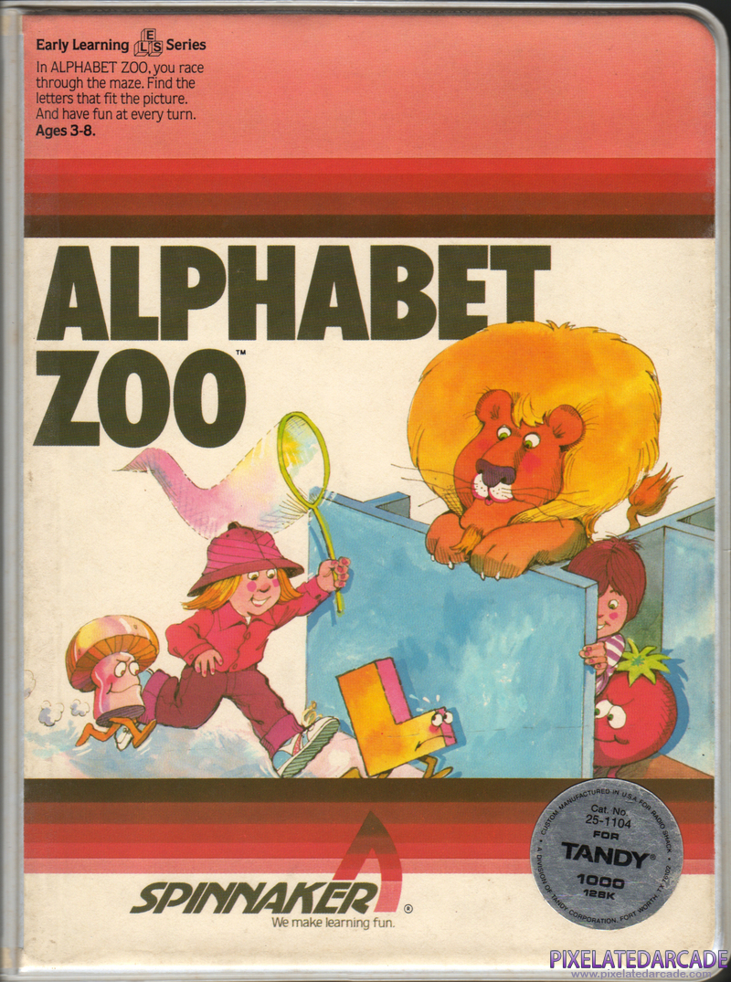 Alphabet Zoo Cover Art: Alphabet Zoo Cover Art: