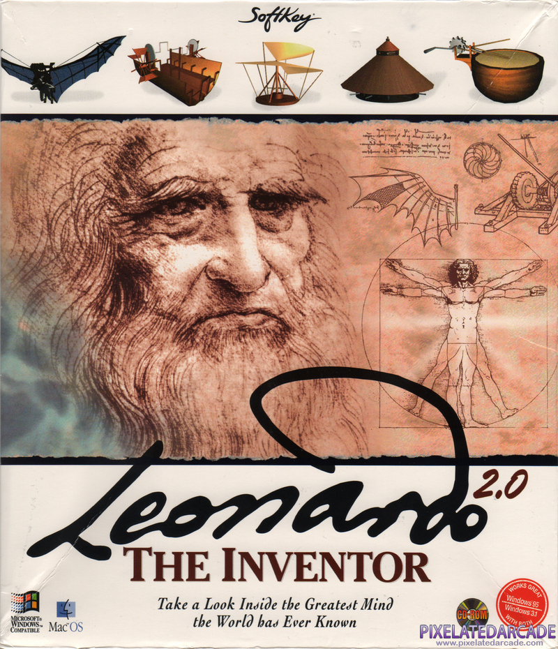 Leonardo: The Inventor 2.0 Cover Art: 
