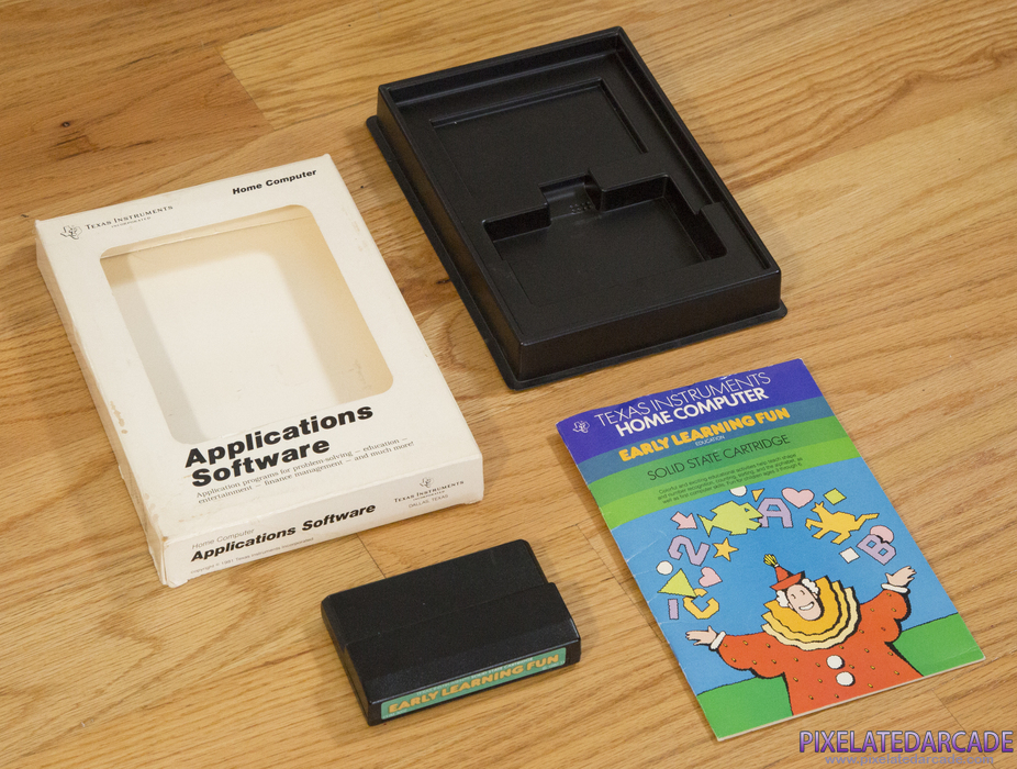Early Learning Fun Cover Art: Box and contents
