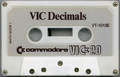 Media (Cassette Tape) - VIC Decimals