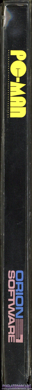 PC-Man Cover Art: Left Spine PC-Man Cover Art: Left Spine