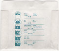 Disk Sleeve - Back