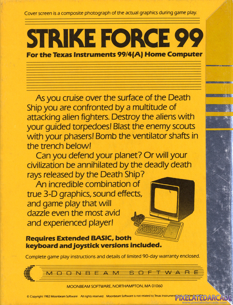 Strike Force 99 Cover Art: 
