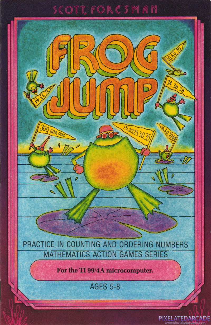 Frog Jump Cover Art: Instruction Manual - Front Frog Jump Cover Art: Instruction Manual - Front