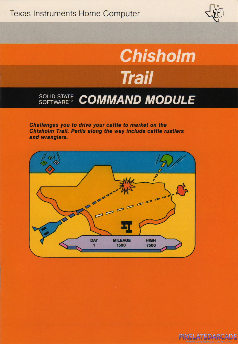 Chisholm Trail Cover Art: Instruction Manual - Front Chisholm Trail Cover Art: Instruction Manual - Front