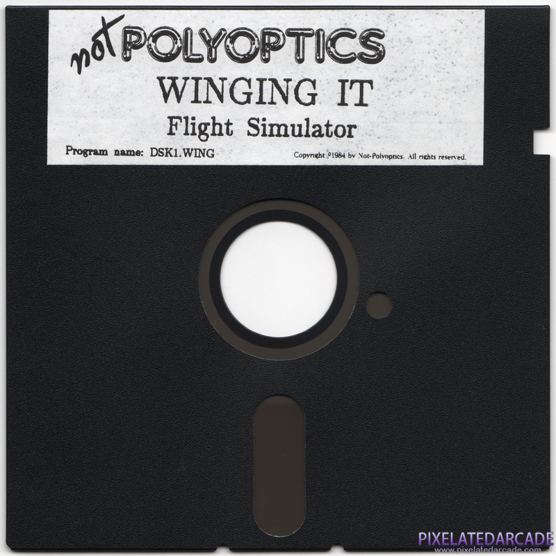 Winging It Flight Simulator Cover Art: Winging It Flight Simulator Cover Art: