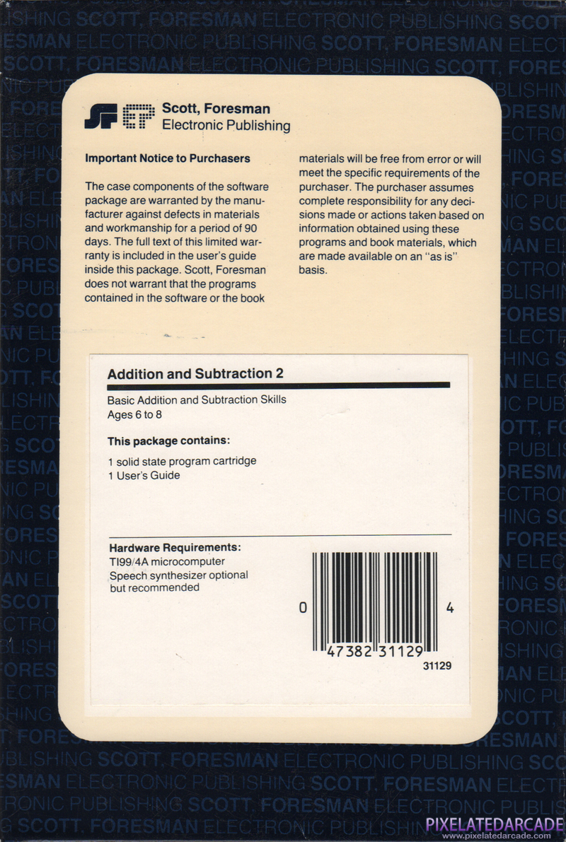 Addition and Subtraction 2 Cover Art: Addition and Subtraction 2 Cover Art: