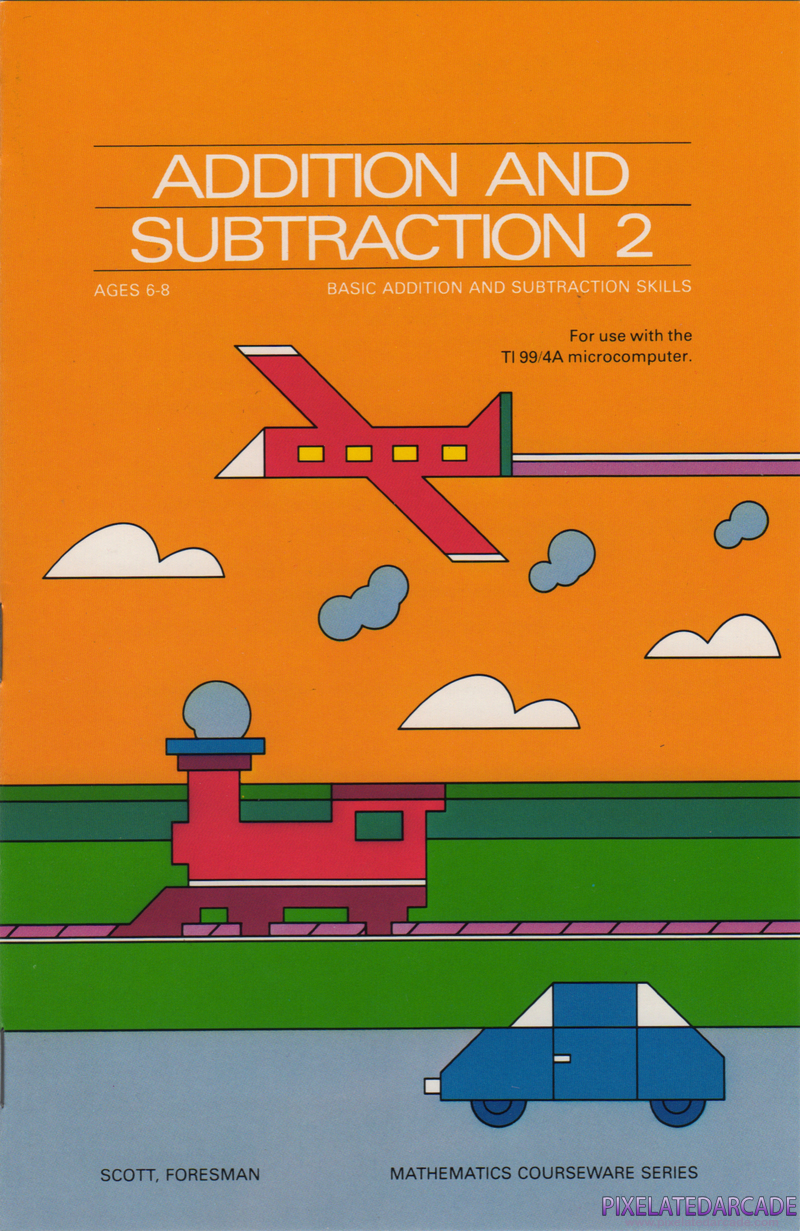 Addition and Subtraction 2 Cover Art: Instruction Manual - Front Addition and Subtraction 2 Cover Art: Instruction Manual - Front