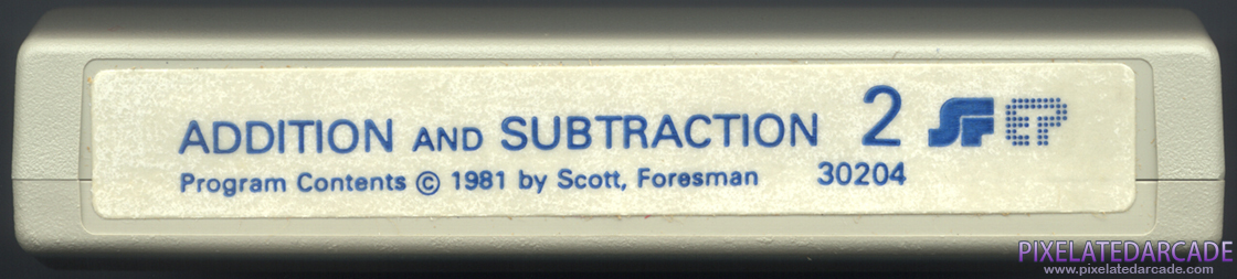 Addition and Subtraction 2 Cover Art: Top Addition and Subtraction 2 Cover Art: Top