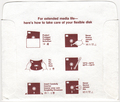 Disk Sleeve - Back