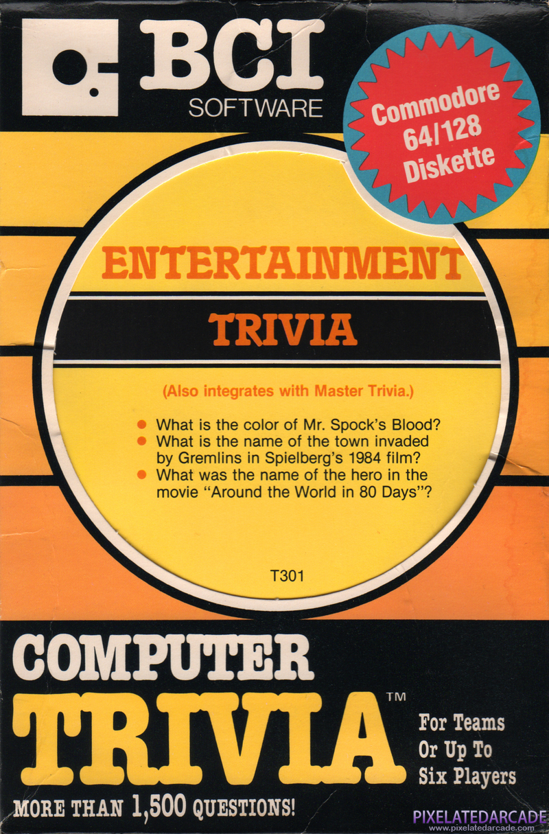 Entertainment Trivia Cover Art: Entertainment Trivia Cover Art: