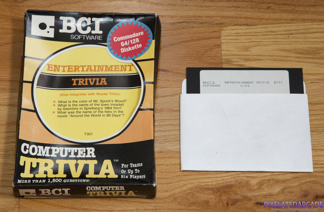 Entertainment Trivia Cover Art: Box and contents Entertainment Trivia Cover Art: Box and contents