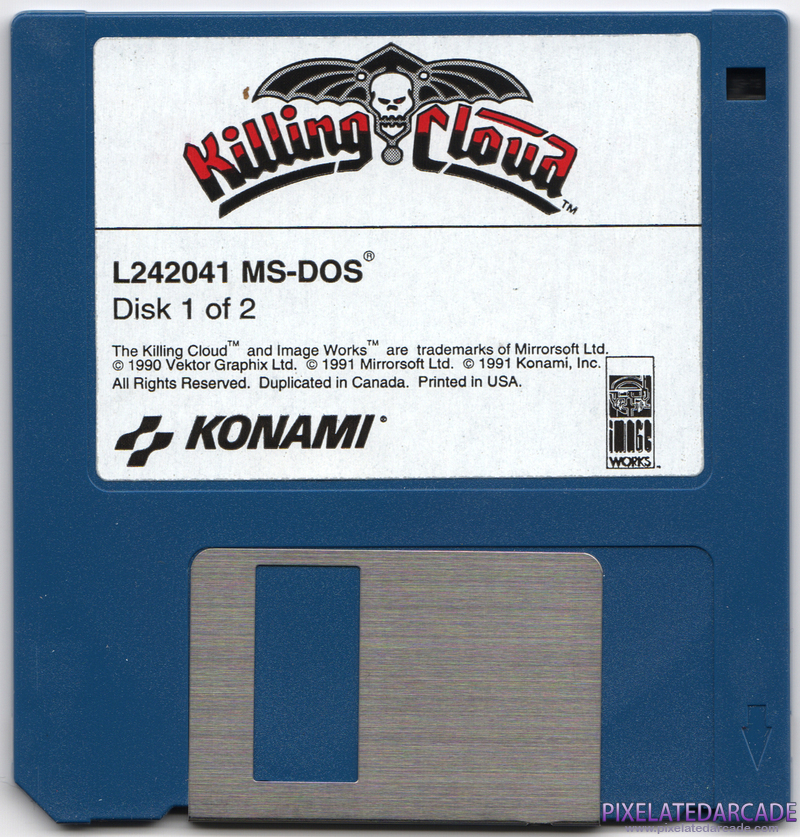 Killing Cloud Cover Art: Disk 1 of 2