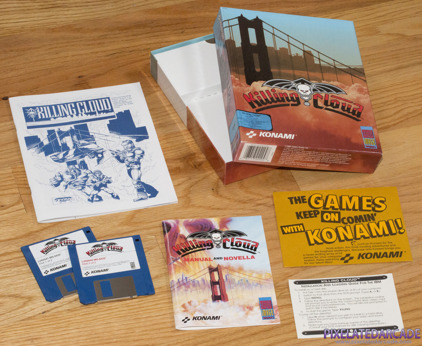 Killing Cloud Cover Art: Box and contents