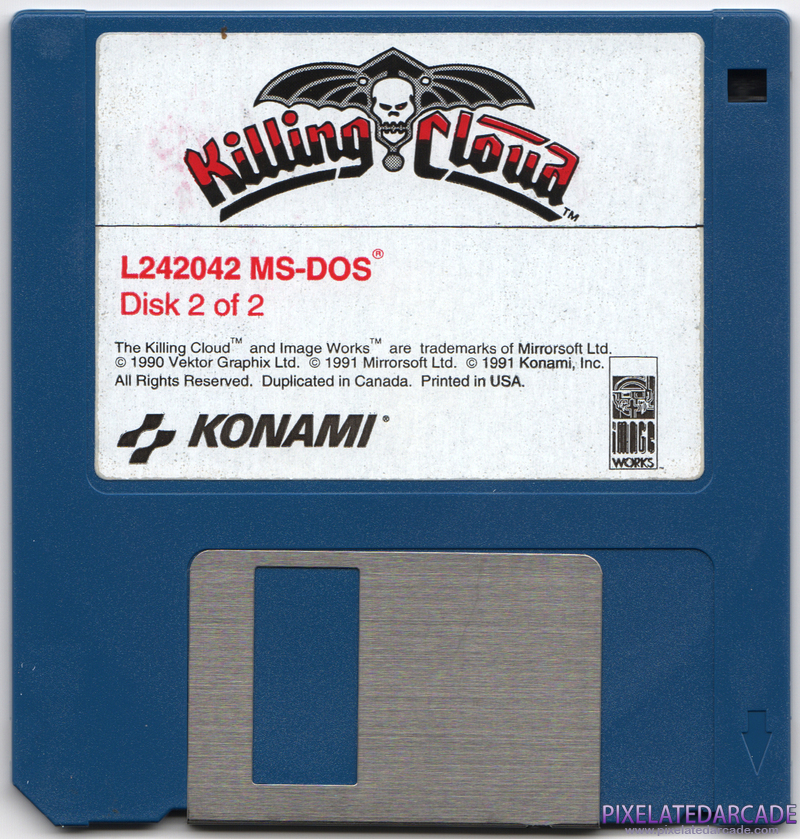 Killing Cloud Cover Art: Disk 2 of 2