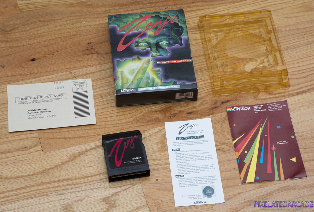 Zenji Cover Art: Zenji box and contents