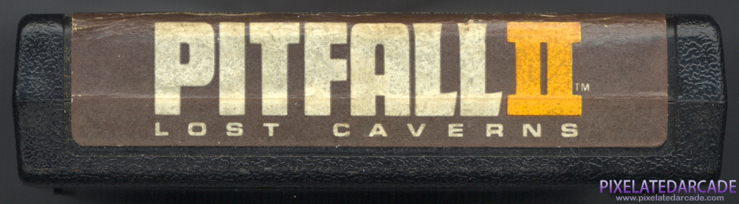 Pitfall II: Lost Caverns Cover Art: Top Pitfall II: Lost Caverns Cover Art: Top