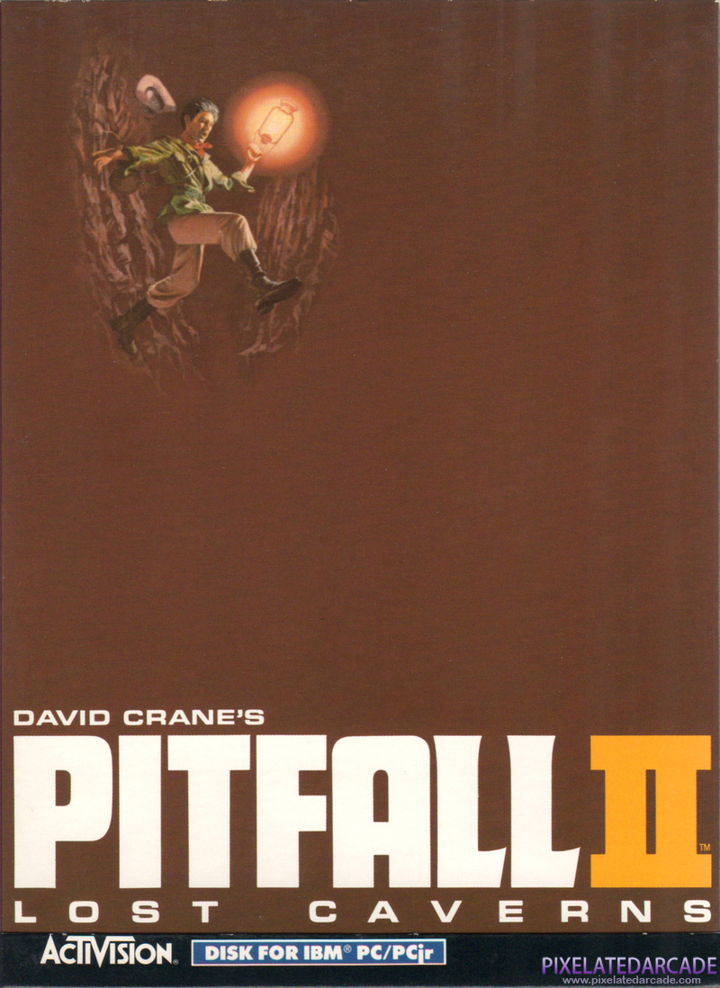 Pitfall II: Lost Caverns Cover Art: 
