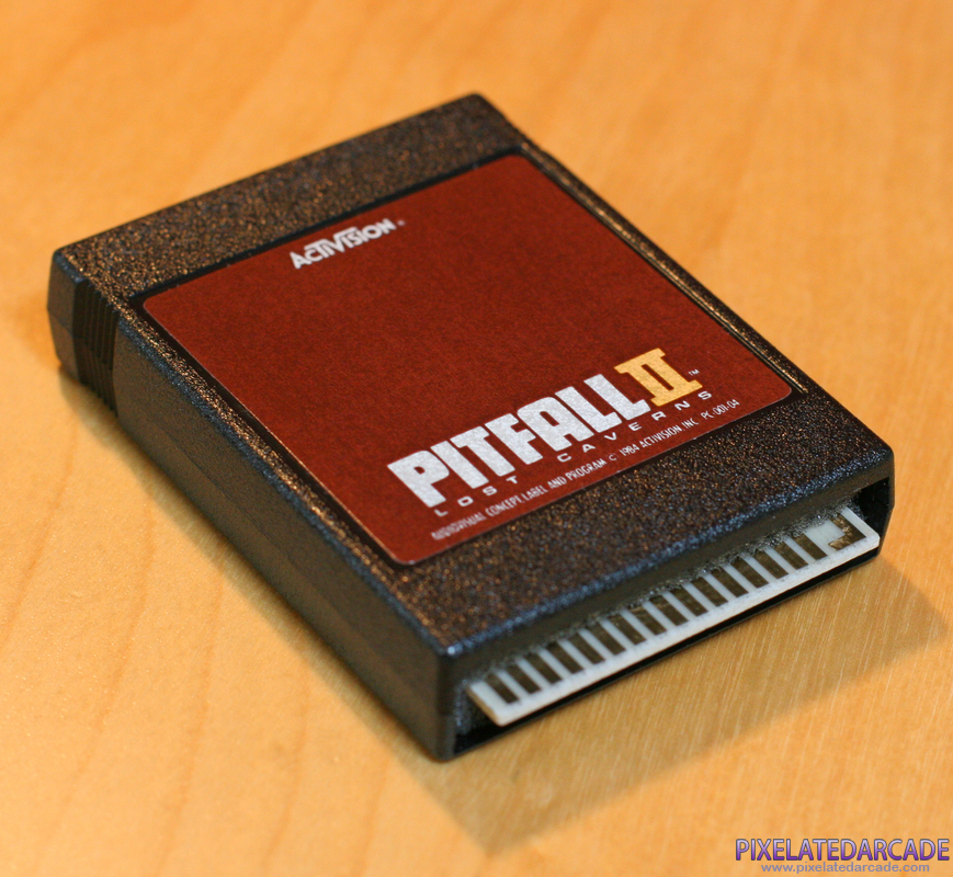Pitfall II: Lost Caverns Cover Art: Game cartridge Pitfall II: Lost Caverns Cover Art: Game cartridge