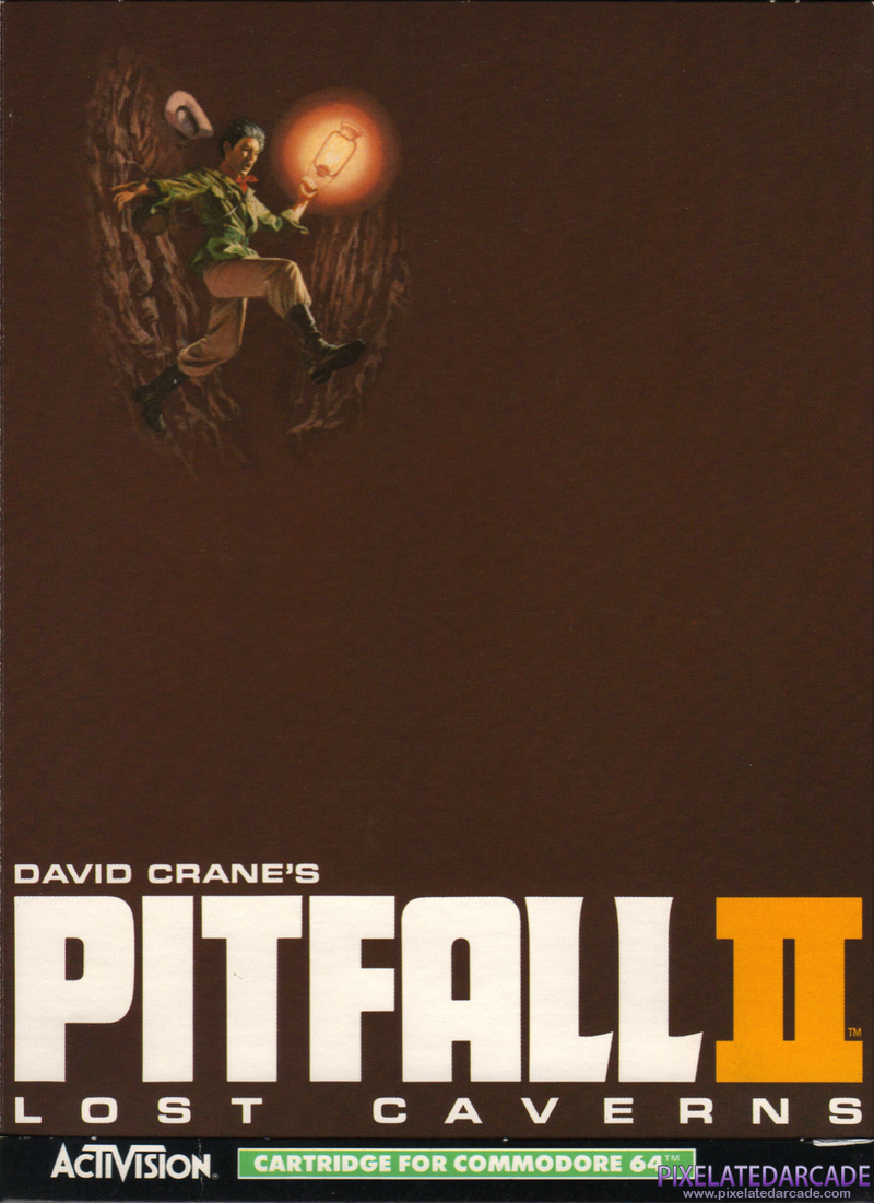 Pitfall II: Lost Caverns Cover Art: Pitfall II: Lost Caverns Cover Art: