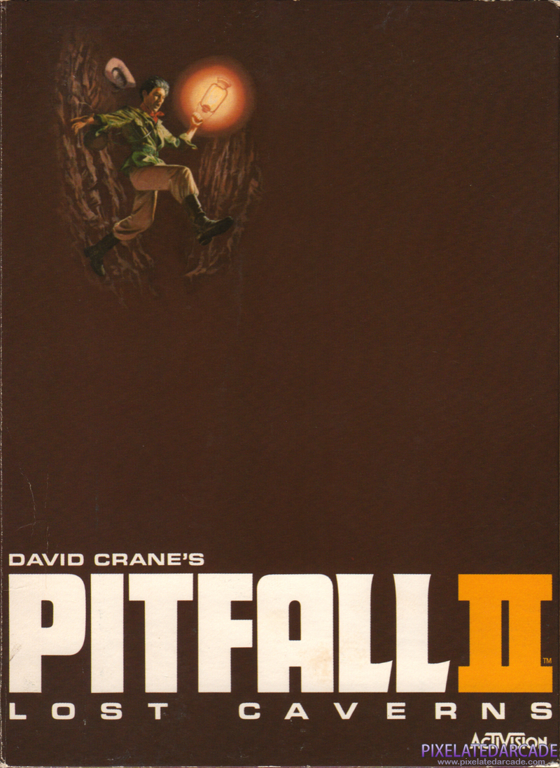 Pitfall II: Lost Caverns Cover Art: Pitfall II: Lost Caverns Cover Art: