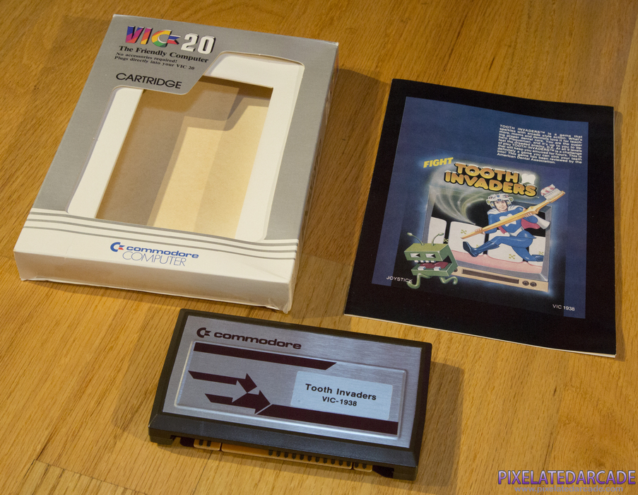 Tooth Invaders Cover Art: Box and Contents
