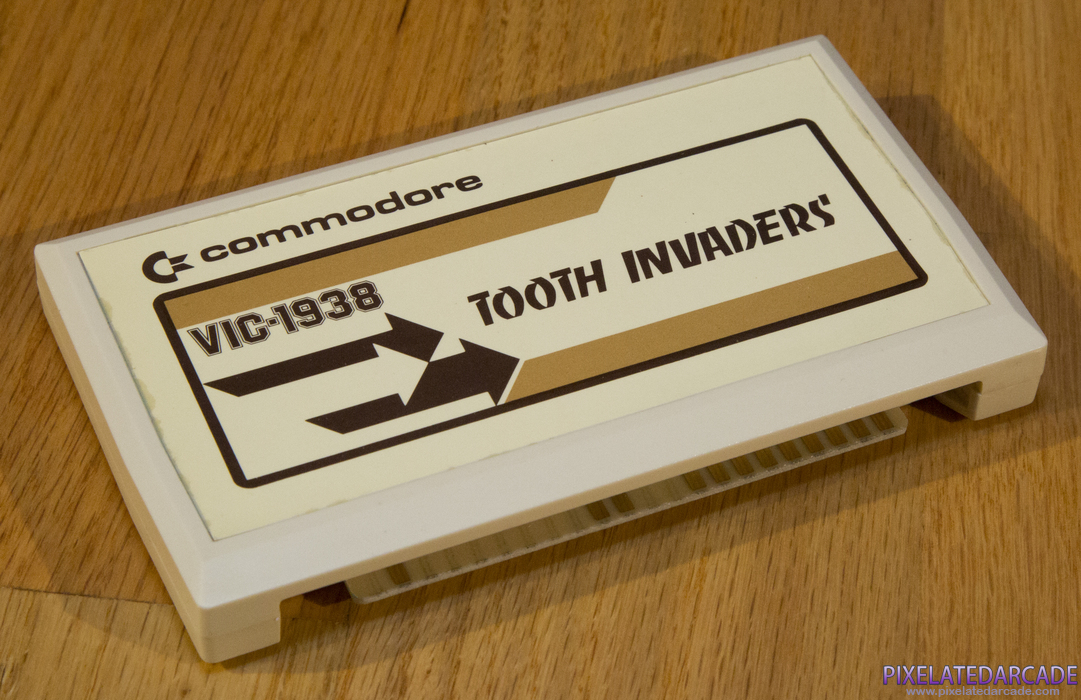 Tooth Invaders Cover Art: Cartridge
