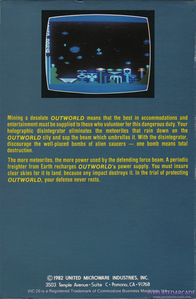 Outworld Cover Art: Outworld Cover Art: