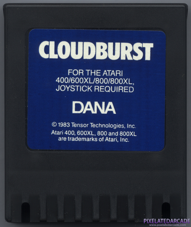 Cloudburst Cover Art: Front