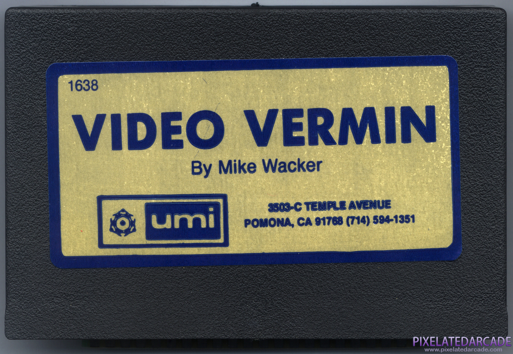 Video Vermin Cover Art: Front Video Vermin Cover Art: Front