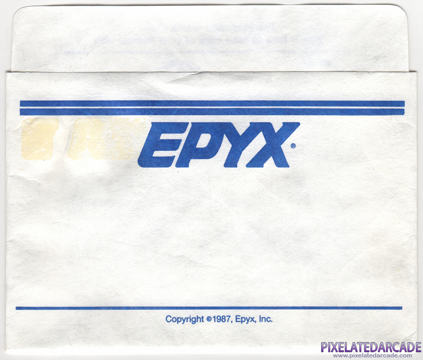 Pitstop II Cover Art: Front Pitstop II Cover Art: Front