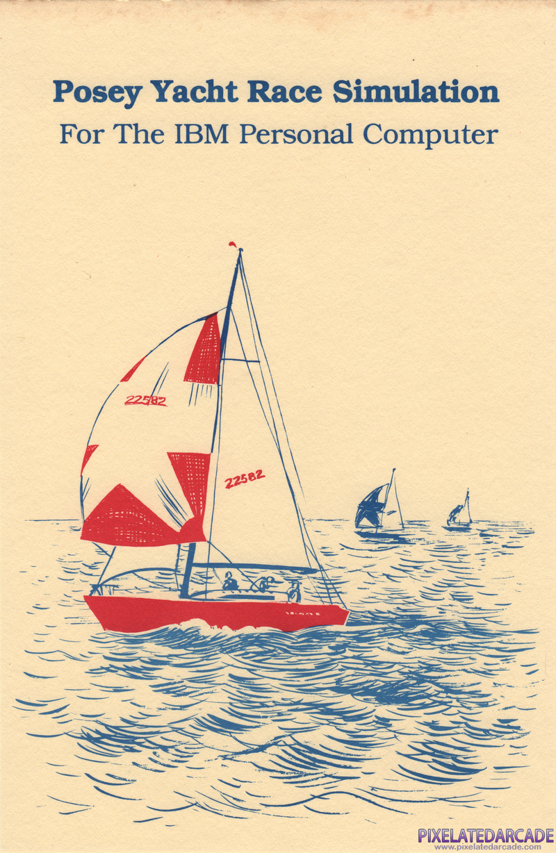 Posey Yacht Race Simulation Cover Art: Front Cover Insert Posey Yacht Race Simulation Cover Art: Front Cover Insert