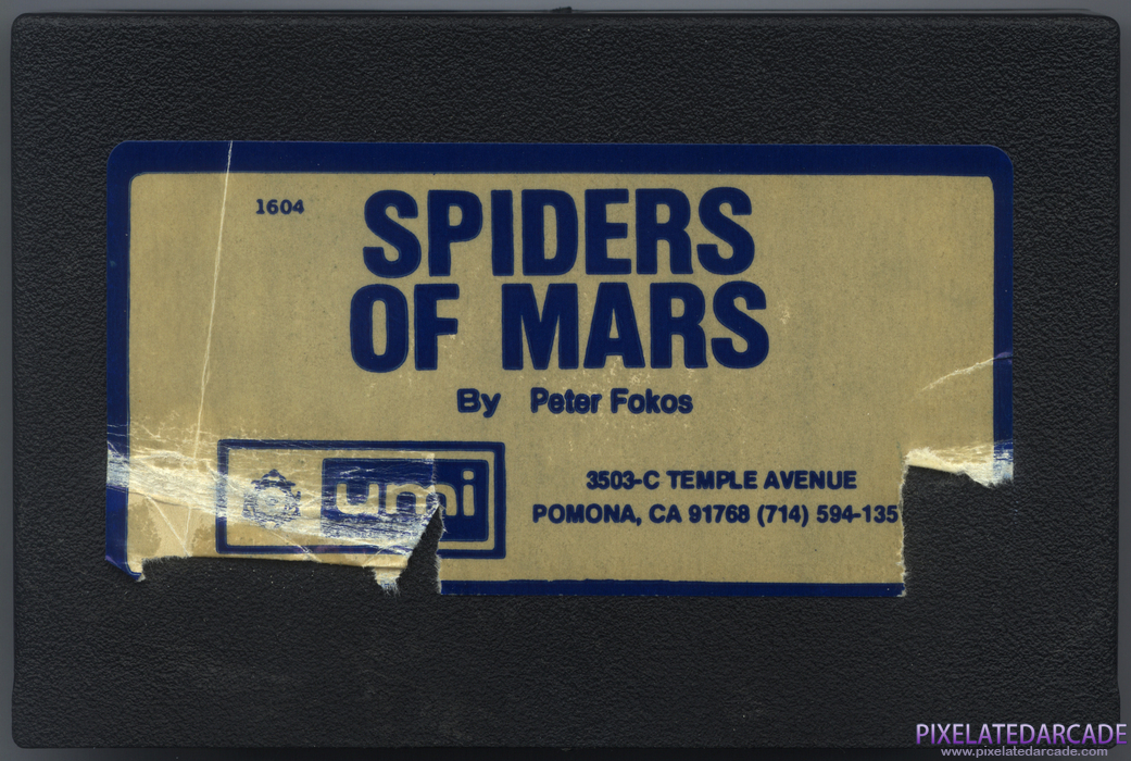 Spiders of Mars Cover Art: Front Spiders of Mars Cover Art: Front