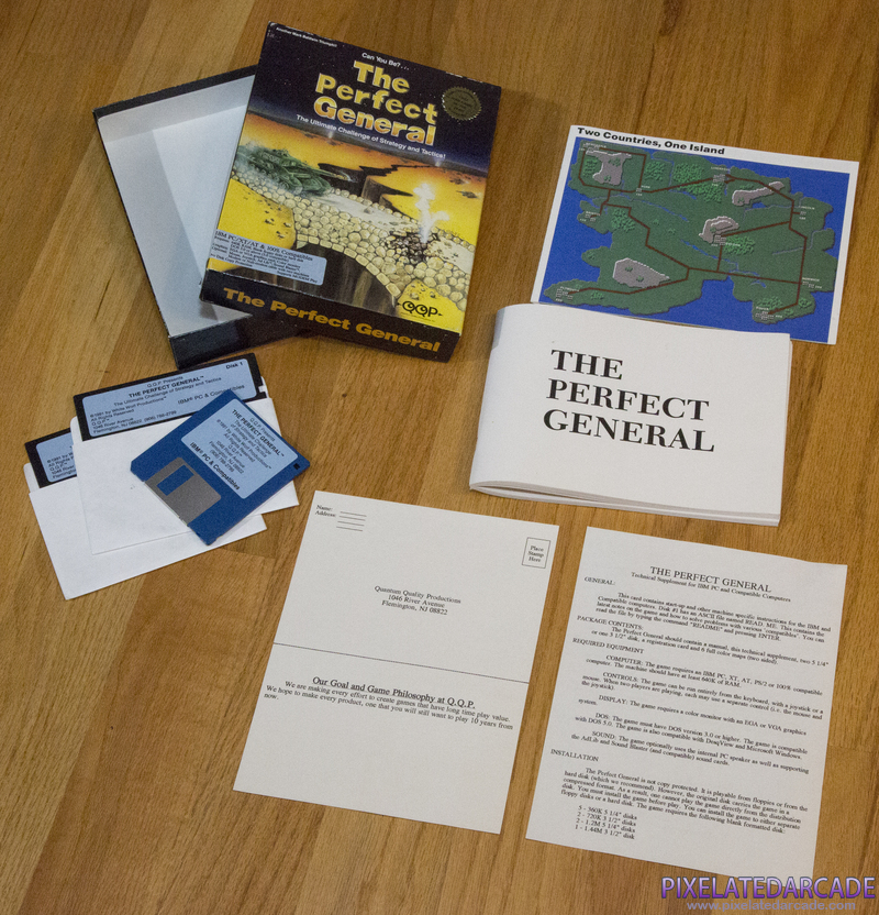 Perfect General, The Cover Art: The Perfect General - Box and contents
