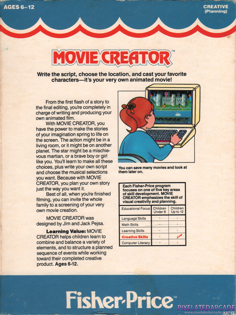 Movie Creator Cover Art: Movie Creator Cover Art: