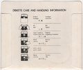 Disk Sleeve - Back