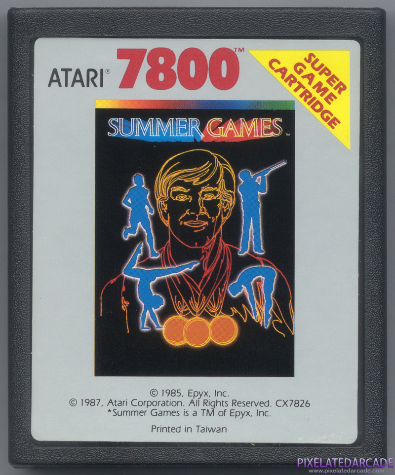Summer Games Cover Art: Front Summer Games Cover Art: Front