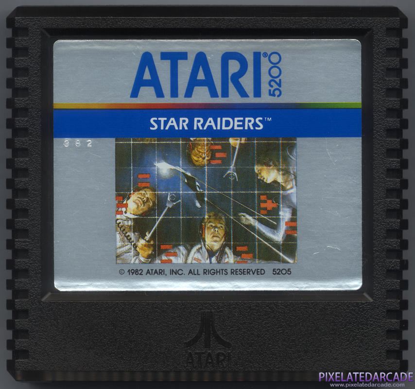 Star Raiders Cover Art: Front