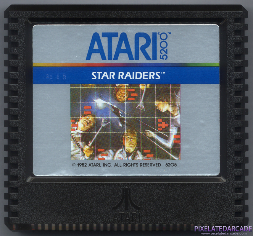 Star Raiders Cover Art: Front Star Raiders Cover Art: Front