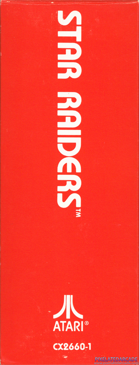 Star Raiders Cover Art: Left Spine
