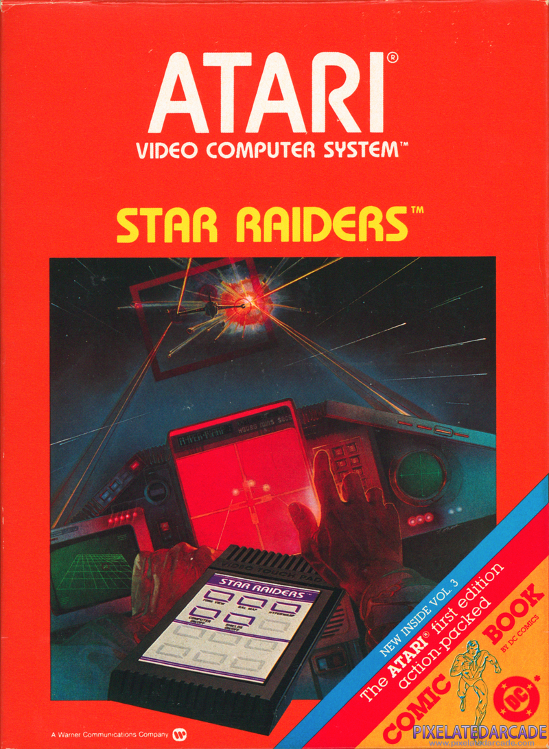Star Raiders Cover Art: Star Raiders Cover Art: