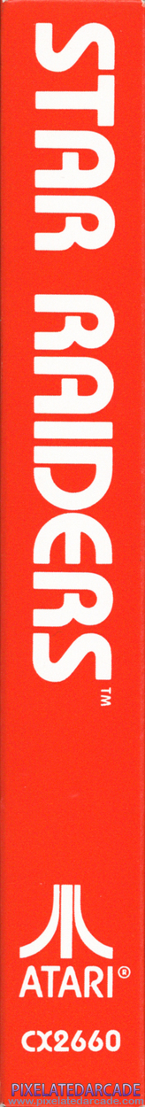 Star Raiders Cover Art: Game Box - Left Spine Star Raiders Cover Art: Game Box - Left Spine