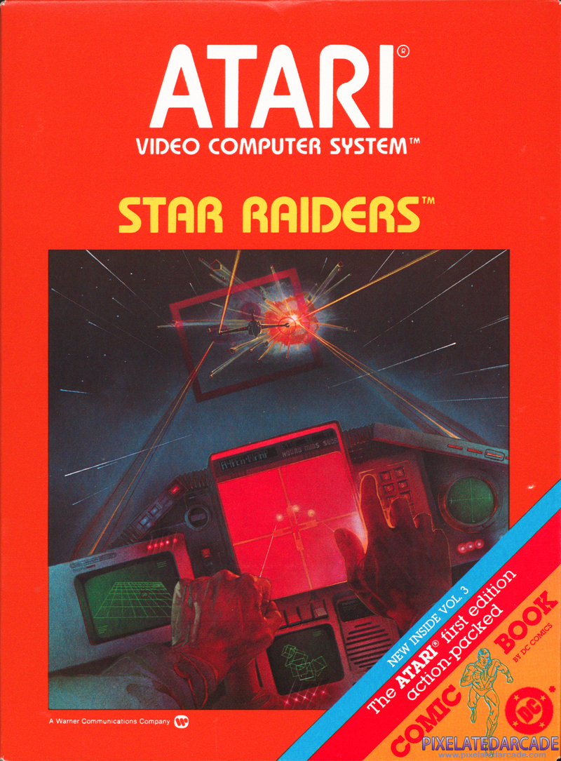 Star Raiders Cover Art: Game Box - Front Star Raiders Cover Art: Game Box - Front